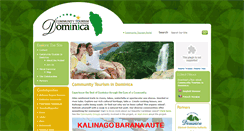 Desktop Screenshot of communitytourism.dm